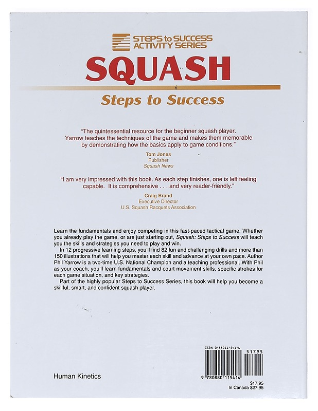 Squash Steps to Success - Philip Yarrow - Tietokirjat ja oppaat - 10105619992 - 1