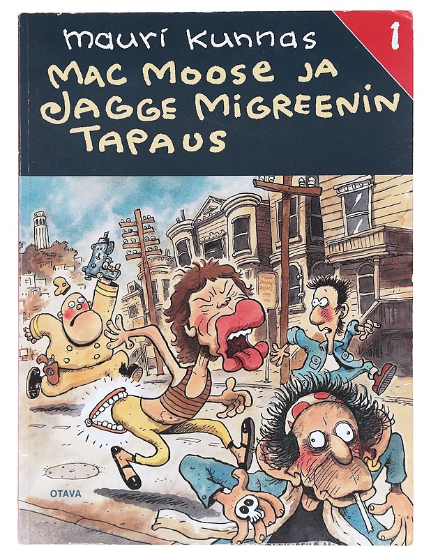 Mac Moose ja Jagge Migreenin tapaus - Mauri Kunnas - Sarjakuvat - 10105620009 - 0