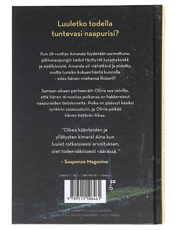 Katseilta piilossa - Shari Lapena - Kaunokirjallisuus - 10105620014 - 1