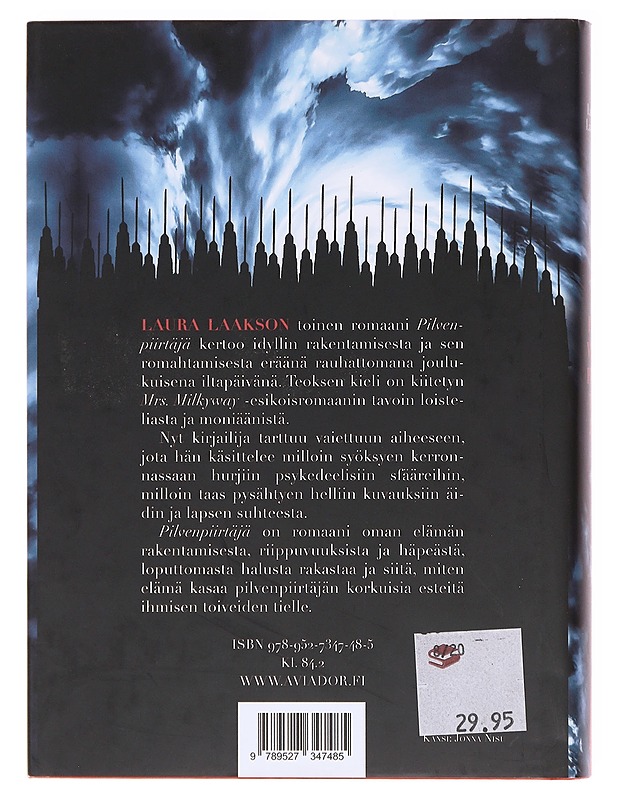 Pilvenpiirtäjä : äidin työkirja - Laura Laakso - Romaanit ja novellit - 10105620019 - 1