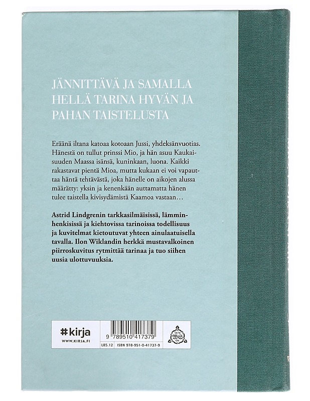 Mio, poikani Mio - Lindgren, Astrid - Lastenkirjat - 10105620023 - 1