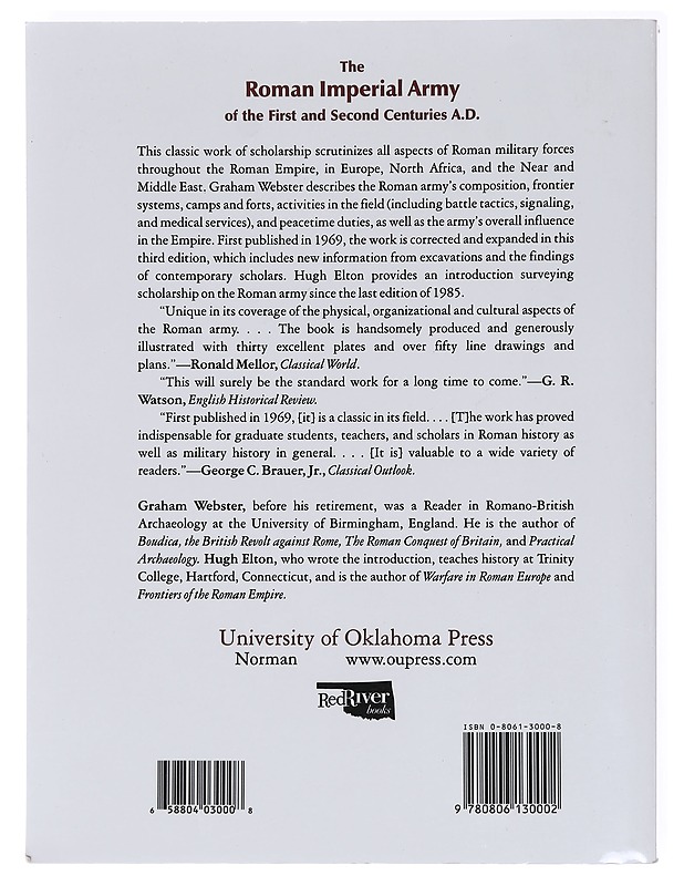 The Roman Imperial Army; Third Edition - Graham Webster - Tietokirjat ja oppaat - 10105620033 - 1