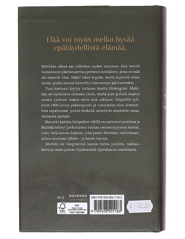 Matilda - Tiina Salmi - Romaanit ja novellit - 10105620072 - 1