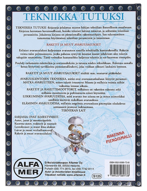 Raketit ja muut avaruusalukset - Farndon, John - Tietokirjat ja oppaat - 10105620104 - 1