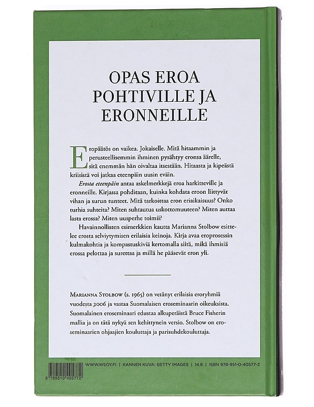 Erosta eteenpäin - Marianna Stolbow - Tietokirjat ja oppaat - 10105620117 - 1