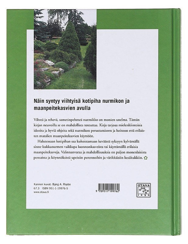 Nurmikot ja maanpeitekasvit - Raybo, Bjørg A. - Tietokirjat ja oppaat - 10105620118 - 1