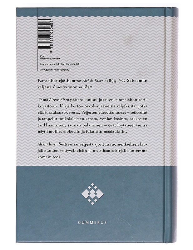 Seitsemän veljestä - Aleksis Kivi - Romaanit ja novellit - 10105620134 - 1