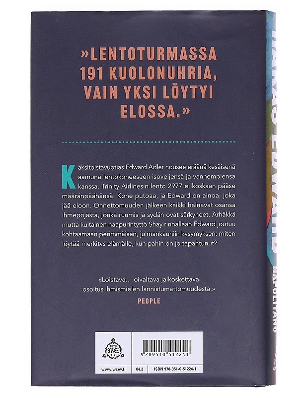 Rakas Edward - Napolitano, Ann - Romaanit ja novellit - 10105620144 - 1