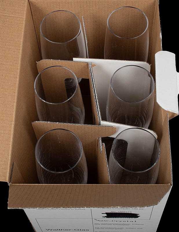 WALTHER GLAS Vino Classico kuohuviinilasit, 6 kpl - Lasit - 10105620171 - 3