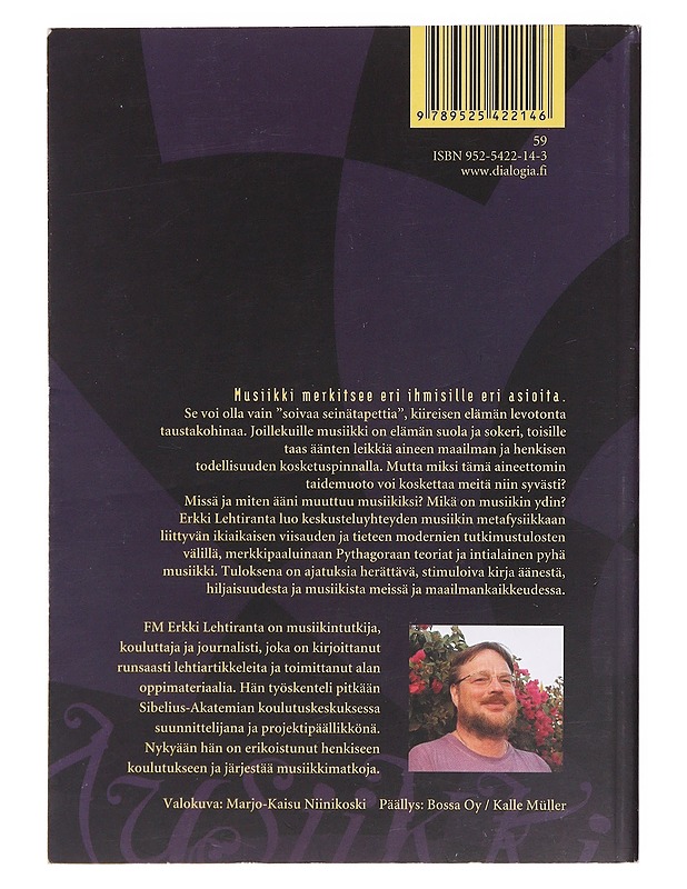 Musiikin korkeammat oktaavit  - Erkki Lehtiranta - Tietokirjat ja oppaat - 10105620210 - 1