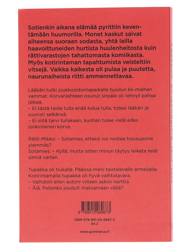 Kaskuja sotavuosilta 1939-1945 - Antero Raevuori - Kaunokirjallisuus - 10105620257 - 1