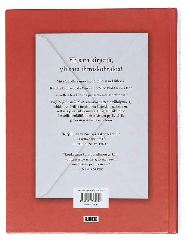 Kirjeitä jotka mullistivat maailmaa - Usher, Shaun - Elämäkerrat ja muistelmat - 10105620267 - 1
