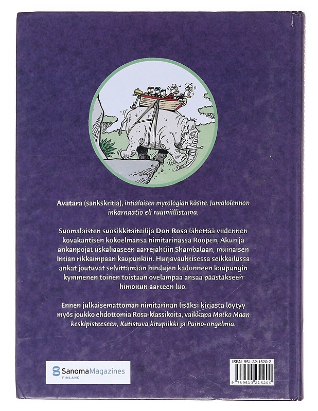 Kymmenen avataran aarre - Rosa, Don - Sarjakuvat - 10105620282 - 1