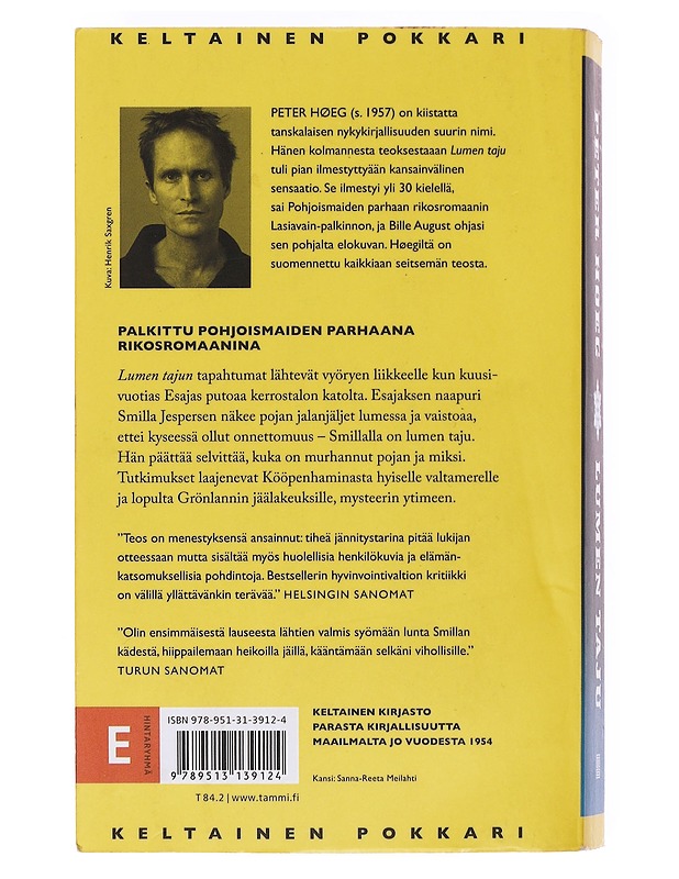 Lumen taju - Høeg, Peter - Romaanit ja novellit - 10105620323 - 1