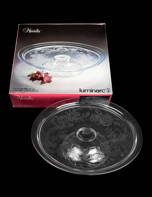 Luminarc Mariella -jalallinen kakkuvati - Lasit - 10105620329 - 0