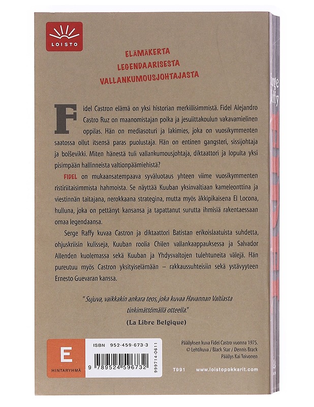 Fidel - Raffy, Serge - Elämäkerrat ja muistelmat - 10105620342 - 1