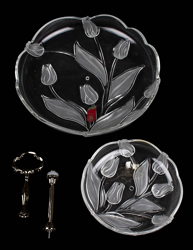 Walther-Glas: Nadine-kerrosvati (etagere) - Lasit - 10105620345 - 1