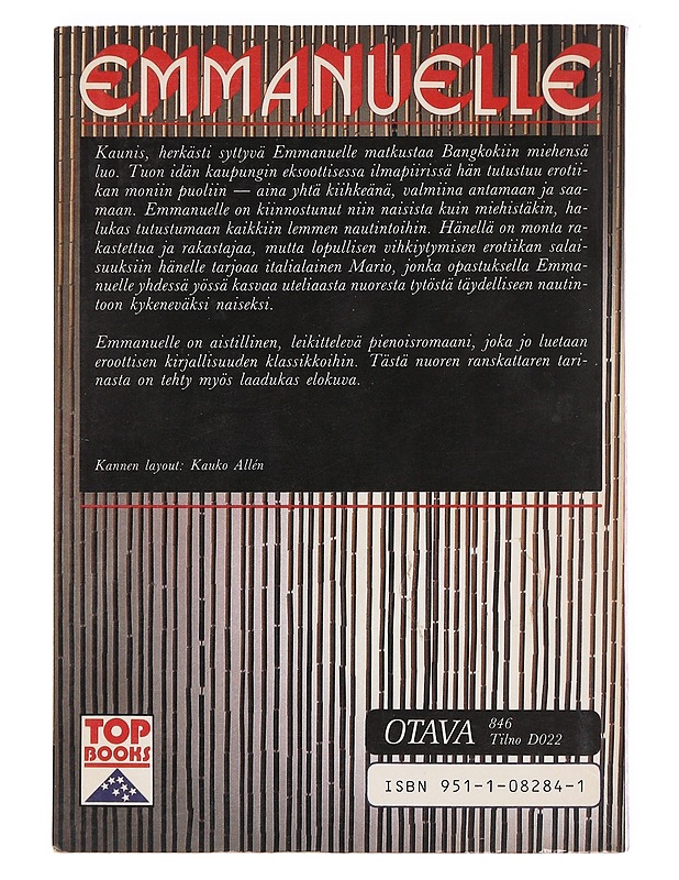 Emmanuelle - Arsan, Emmanuelle K18 - Romaanit ja novellit - 10105620383 - 1