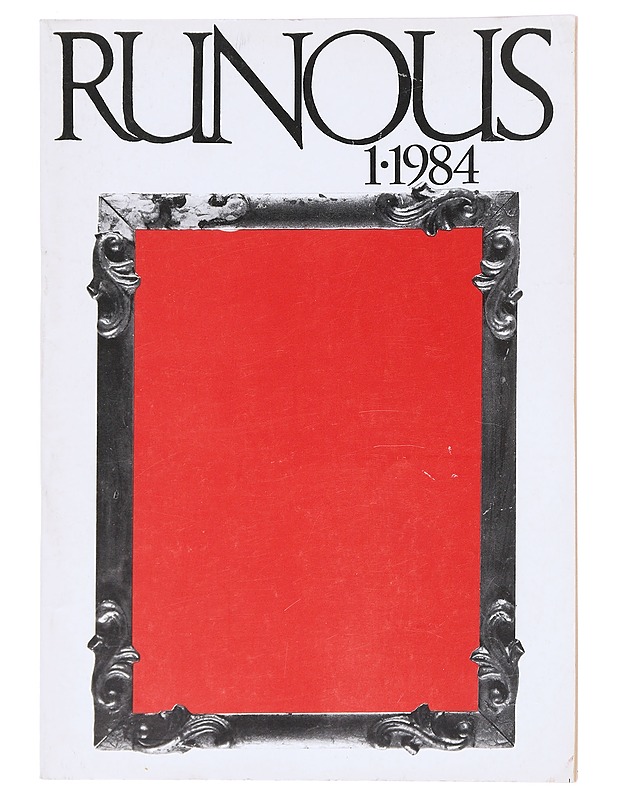 Runous 1/1984 - Lehdet - 10105620405 - 0