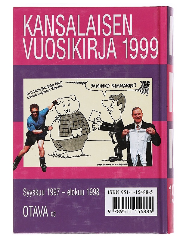 Mitä - Missä - Milloin : Kansalaisen vuosikirja 1999 - Anna Takala - Tietokirjat ja oppaat - 10105620473 - 1