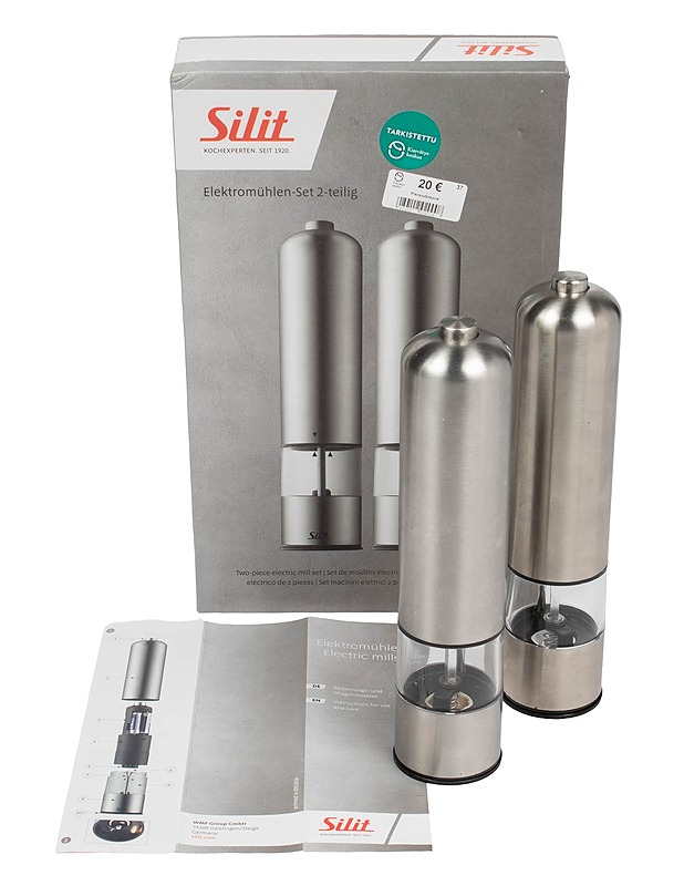 Silit -sähköinen suola- ja pippurimyllysetti  - Kodinkoneet - 10105620486 - 0