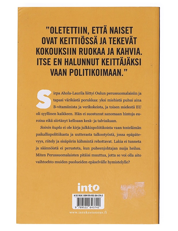 Soinin kupla - Sirpa Ahola-Laurila - Tietokirjat ja oppaat - 10105620503 - 1