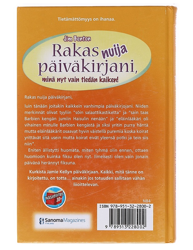Rakas nuija päiväkirjani - Benton, Jim - Nuorten kirjat - 10105620506 - 1