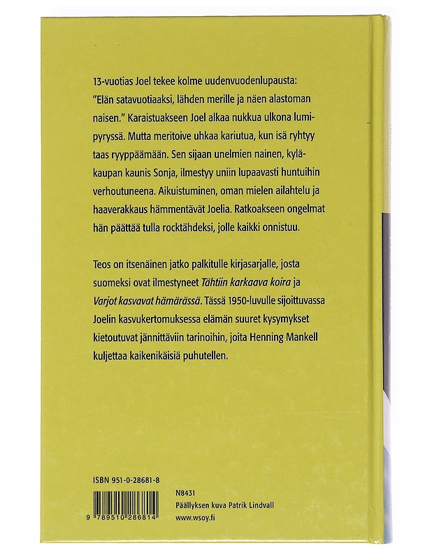 Pyryssä nukkuva poika - Henning Mankell - Kaunokirjallisuus - 10105620516 - 1