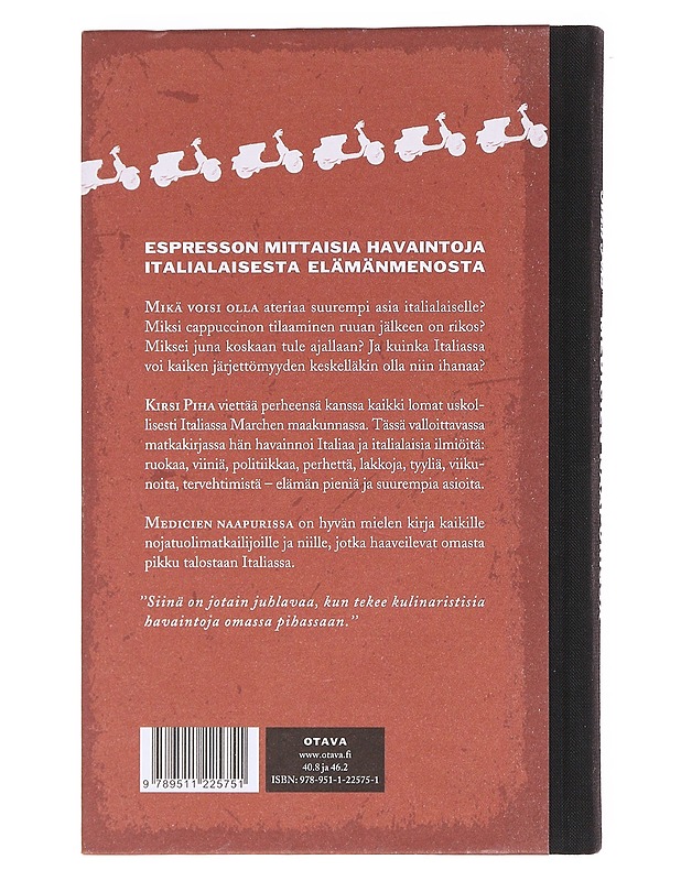 Medicien naapurissa / pieni kirja Italiasta - Kirsi Piha - Tietokirjat ja oppaat - 10105620545 - 1