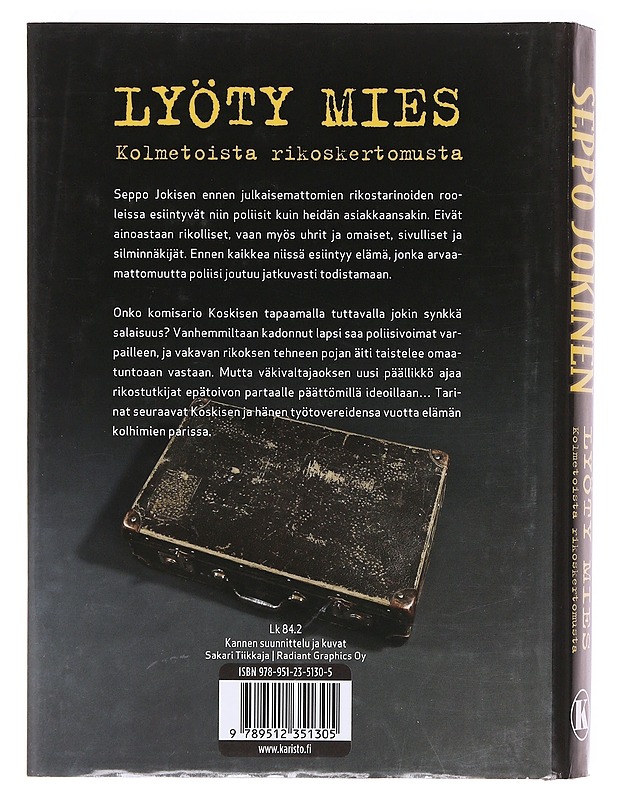 Lyöty mies - Seppo Jokinen - Kaunokirjallisuus - 10105620556 - 1