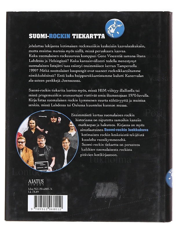 Suomi-rockin tiekartta - Petri Nevalainen - Tietokirjat ja oppaat - 10105620569 - 1