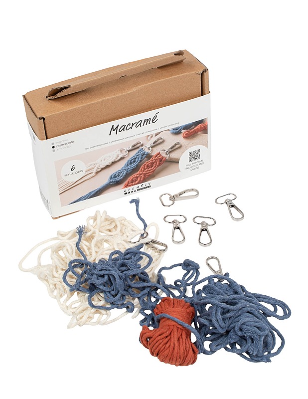 CREATIV COMPANY Mini craft kit macrame askartelusetti - Muut urheiluvälineet ja vapaa-aika - 10105620582 - 0