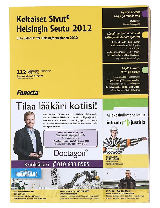 Keltaiset Sivut® Helsingin Seutu 2012 - Harrastekirjat - 10105620626 - 0