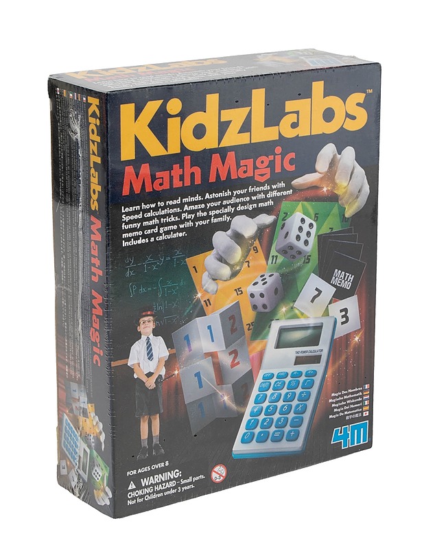 4M KidzLabs Math Magic -tiedepakkaus - Lasten pelit - 10105620635 - 0