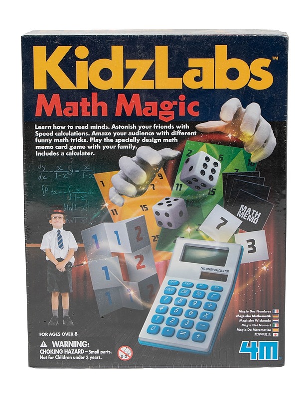 4M KidzLabs Math Magic -tiedepakkaus - Lasten pelit - 10105620635 - 1