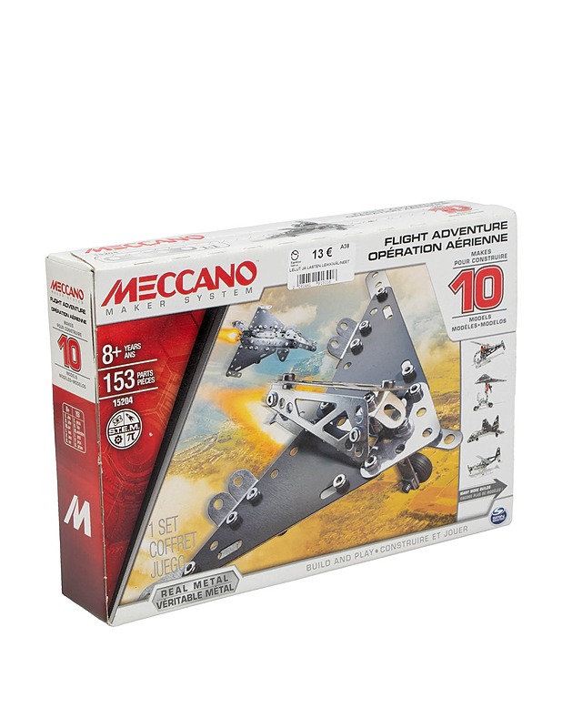 MECCANO Maker System Flight Adventure -metallirakennussarja - Lasten lelut - 10105620678 - 0