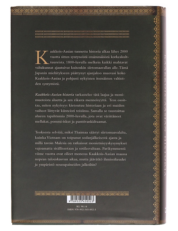 Kaakkois-Aasian historia - Heikkilä-Horn, Marja-Leena - Historiakirjat - 10105620679 - 1
