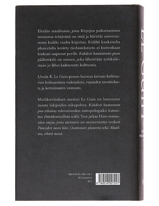 Kahdesti haarautuva puu - Le Guin, Ursula K. - Fantasia- ja scifi - 10105620681 - 1