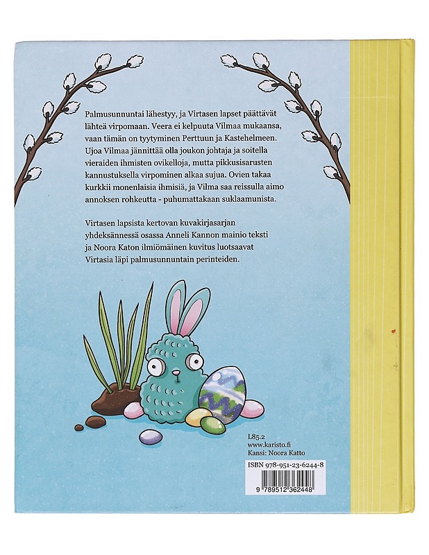 Vilma Virtanen virpomassa - Kanto, Anneli - Lastenkirjat - 10105620724 - 1