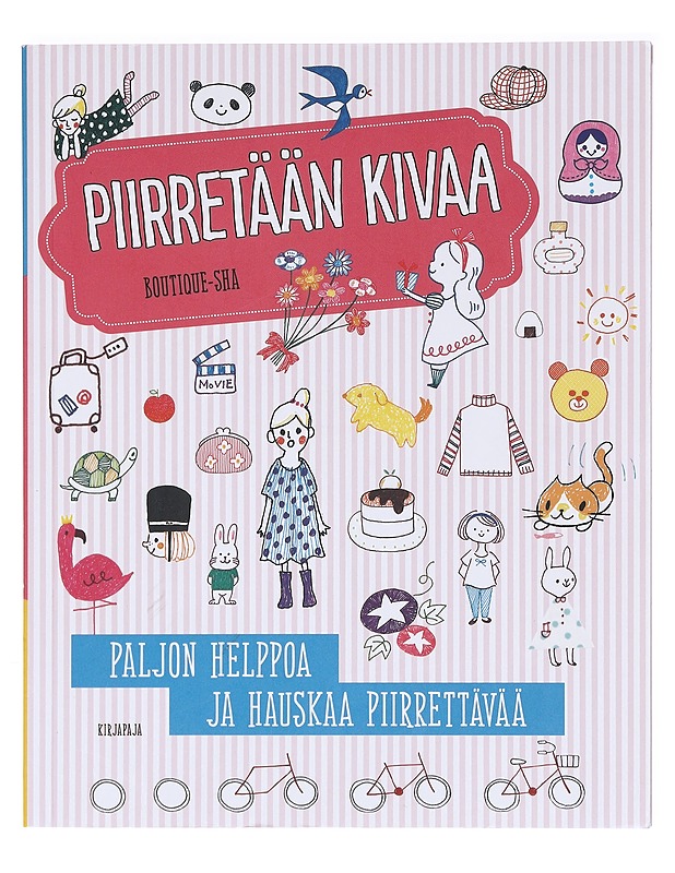 Piirretään kivaa : paljon helppoa ja hauskaa piirrettävää - Akuzawa, Megumi - Lastenkirjat - 10105620765 - 0
