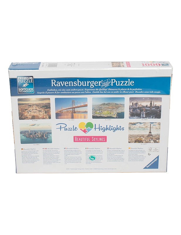 RAVENSBURGER Beautiful Skylines palapeli - Palapelit - 10105620773 - 1