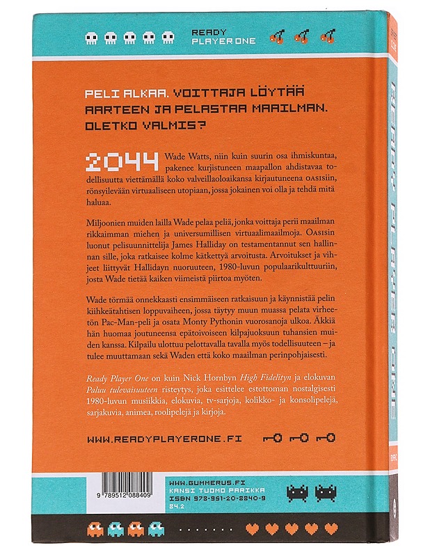 Ready player one / romaani - Cline, Ernest - Fantasia- ja scifi - 10105620786 - 1