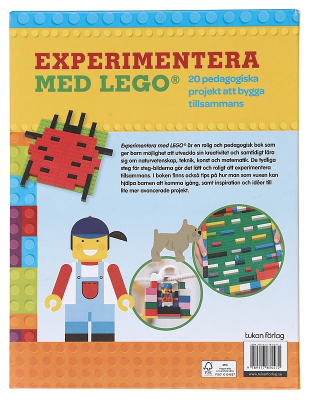 Experimentera med lego - Sanchez, Courtney - Lastenkirjat - 10105620809 - 1
