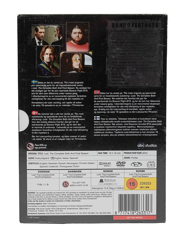 Lost 6. tuotantokausi - DVD - DVD-elokuvat - 10105620826 - 1