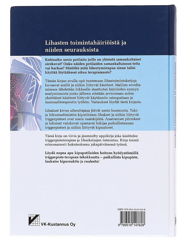 Triggerpisteet ja lihastoimintaketjut osteopatiassa ja manuaalisessa terapiassa - Richter, Philipp - Tietokirjat ja oppaat - 10105620834 - 1