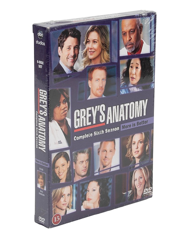Grey's Anatomy 6. tuotantokausi - DVD - DVD-elokuvat - 10105620831 - 0