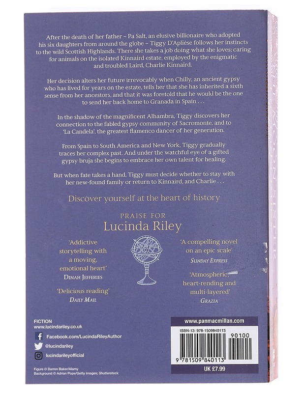 The moon sister : Tiggy's story - Lucinda Riley - Kirja lahjaksi - 10105620839 - 1