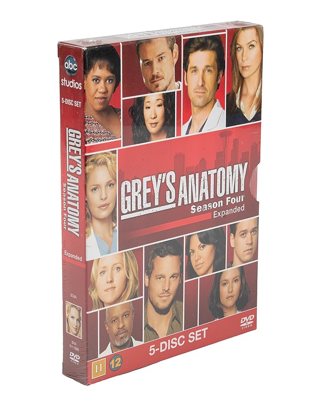 Grey's Anatomy 4. tuotantokausi expanded - DVD - DVD-elokuvat - 10105620838 - 0