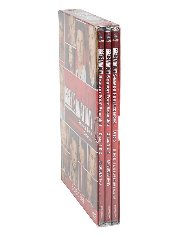 Grey's Anatomy 4. tuotantokausi expanded - DVD - DVD-elokuvat - 10105620838 - 2