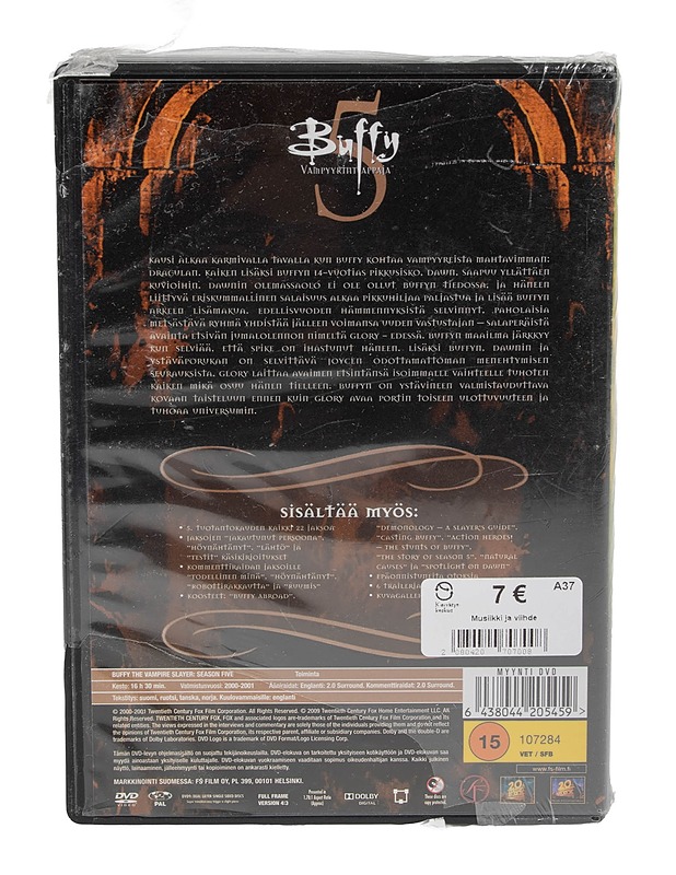 Buffy vampyyrintappaja. 5. tuotantokausi - DVD - DVD-elokuvat - 10105620858 - 1